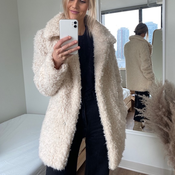 Shearling coat - Picture 1 of 5